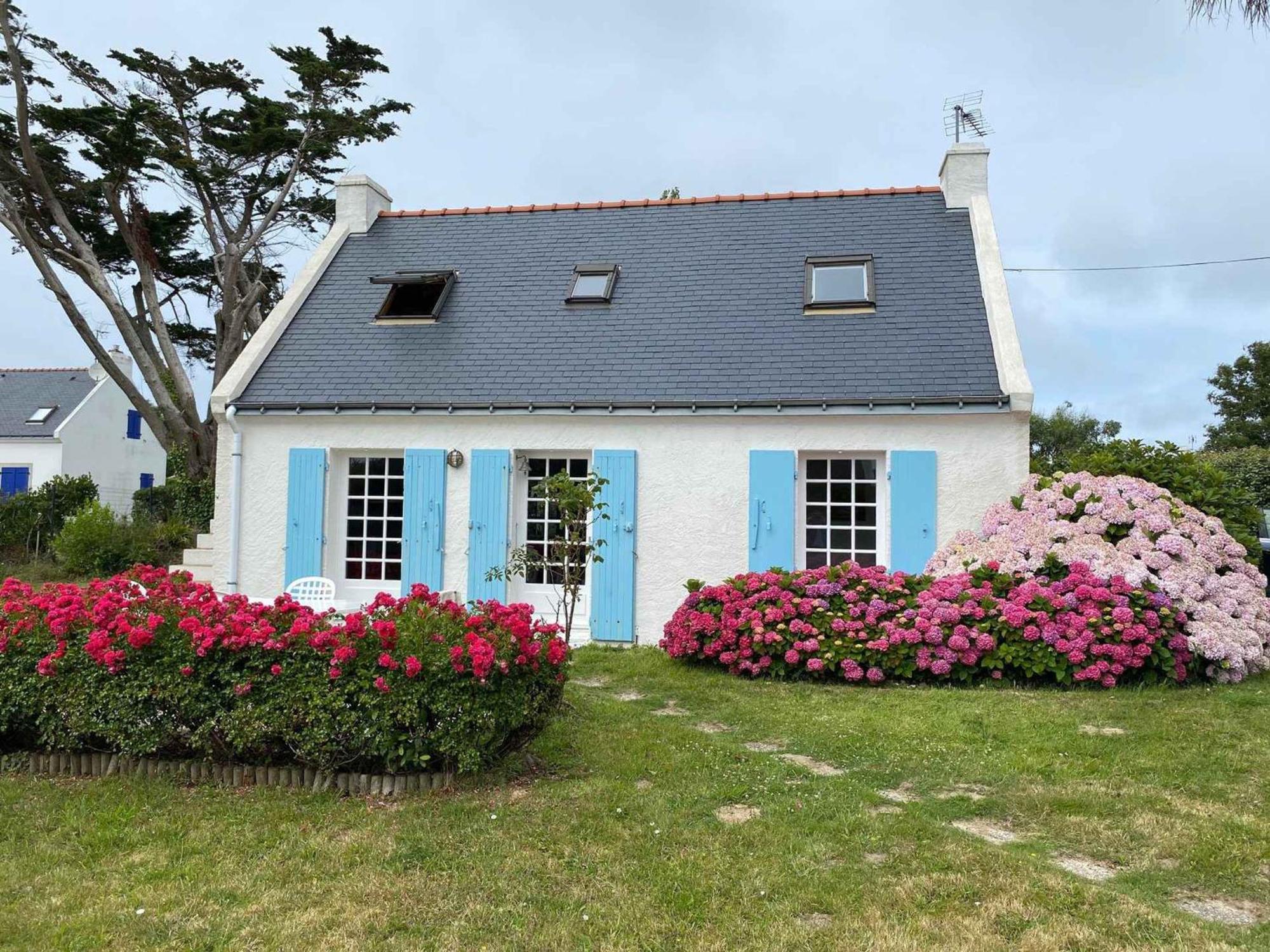 Maison Confortable Pres De La Mer Et Du Bourg, Calme Et Authenticite A Sauzon. - Fr-1-418-153 Zewnętrze zdjęcie