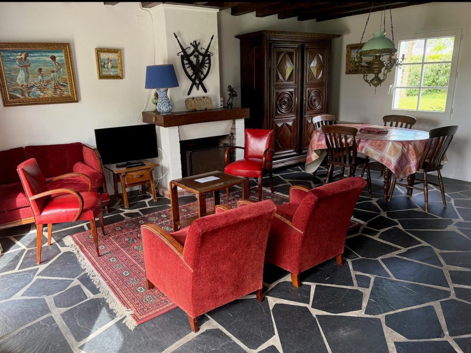 Maison Confortable Pres De La Mer Et Du Bourg, Calme Et Authenticite A Sauzon. - Fr-1-418-153 Zewnętrze zdjęcie